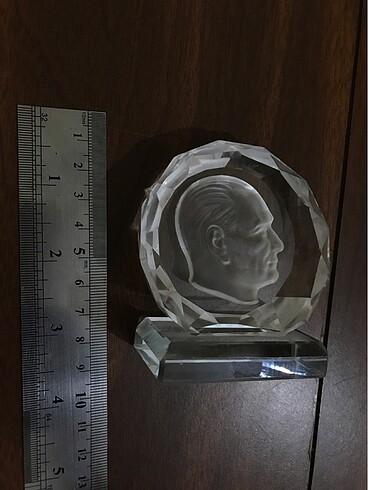 Atatürk biblo, kristal - Görsel 6