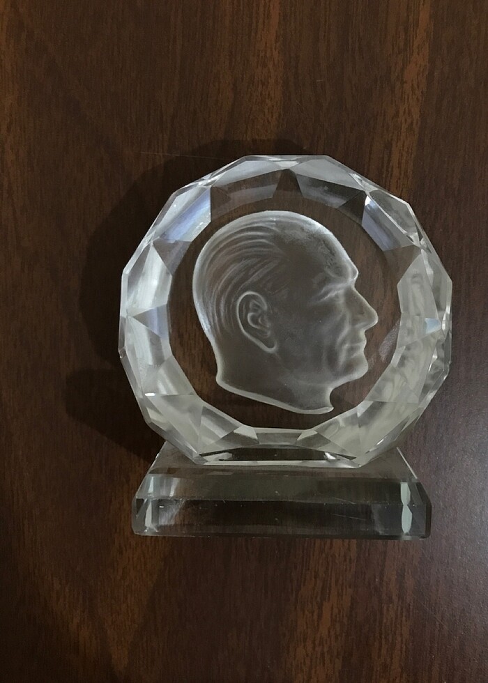 Atatürk biblo, kristal - Görsel 5