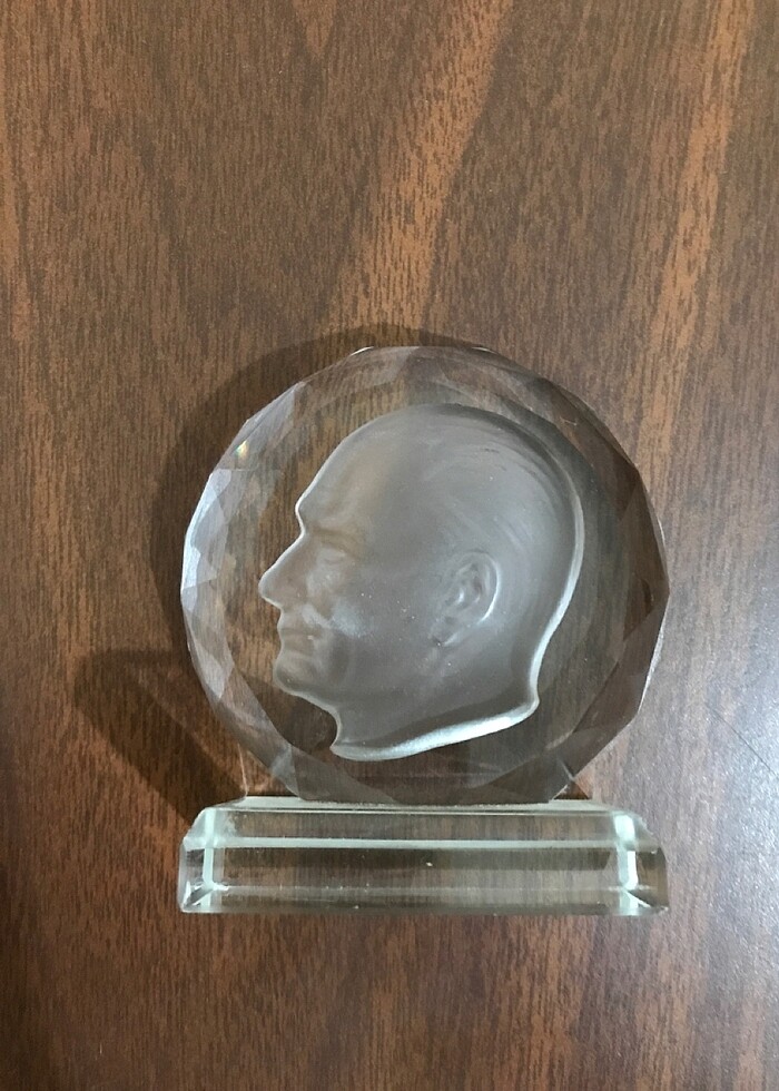 Atatürk biblo, kristal - Görsel 2