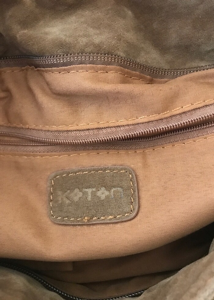 Koton bohem püsküllü süet çanta - Görsel 5