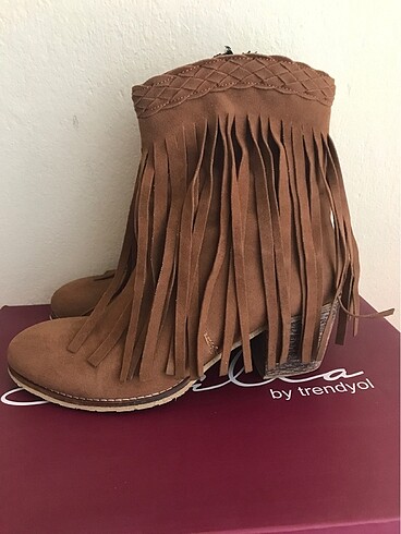 Trendyol milla püsküllü bot - Görsel 5