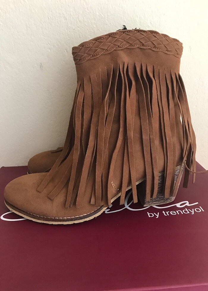 Trendyol milla püsküllü bot - Görsel 5