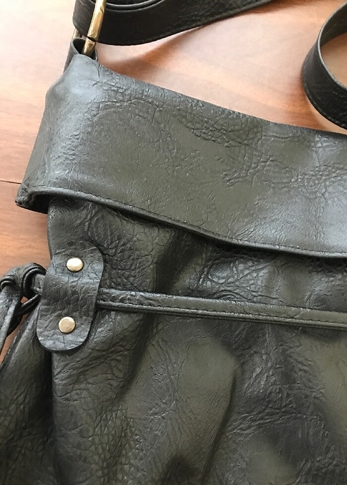 Hakiki deri çanta - Görsel 2