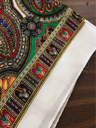 Vintage eşarp - Görsel 6