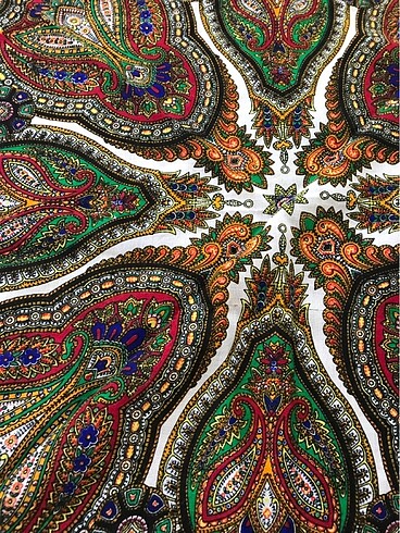 Vintage eşarp - Görsel 2