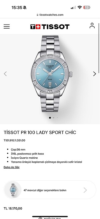Tissot Tissot saat