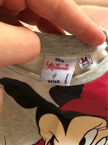 Koton Koton minnie mouse kız bebek 18/24 ay elbise