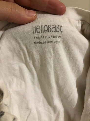 4 Yaş Beden Kız çocuk kedili tulum 4 yaş Hellobaby