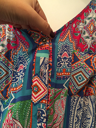 42 Beden çeşitli Renk Batik elbise yumuşak kumaşlı