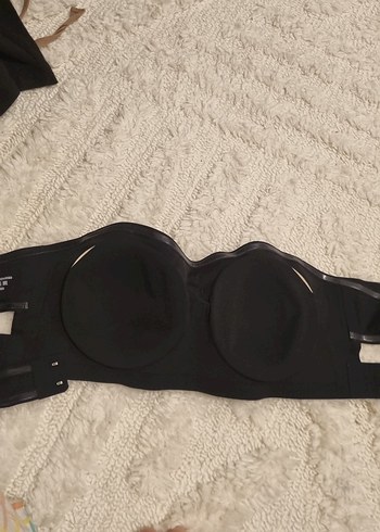 Siyah Straplez Sütyen - Görsel 2