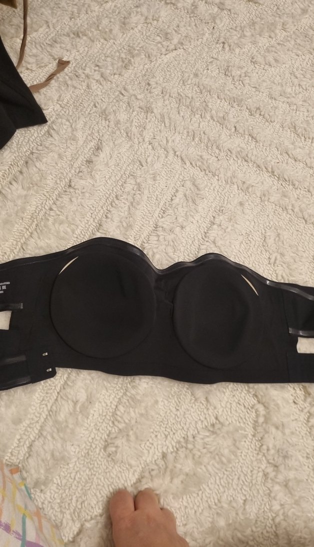 Siyah Straplez Sütyen - Görsel 2