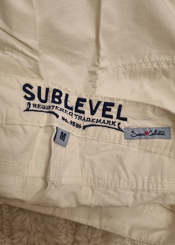 Kadın Beyaz Mini Bol Kesim Pamuklu Şort - Görsel 3