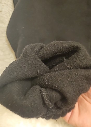 Siyah Rahat Kesim Eşofman Altı - Görsel 2