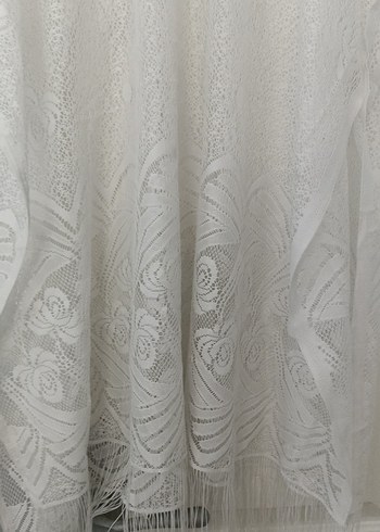 Beyaz Drapeli  Kadın pareo - Görsel 2