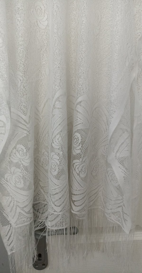 Beyaz Drapeli  Kadın pareo - Görsel 2