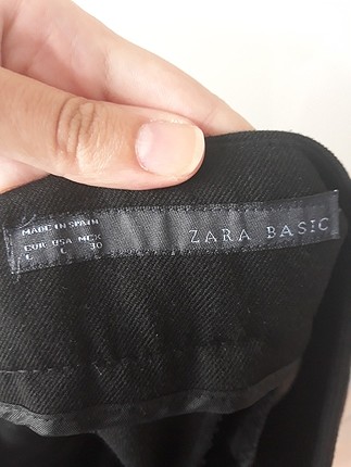 l Beden Zara ön Detaylı Kumaş pantolon 
