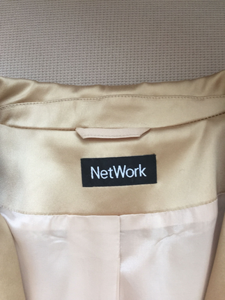 Network Saten ceket