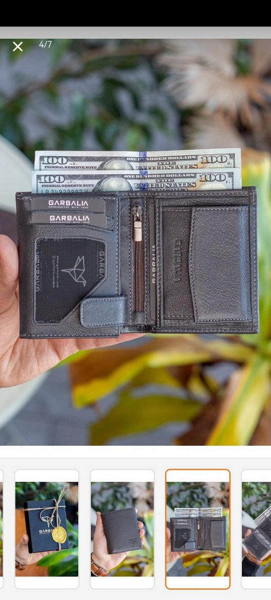 Antrasit Erkek Cüzdan - Görsel 3