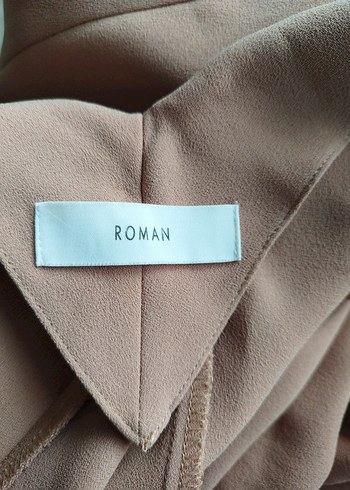 Roman Sırt Dekolteli Elbise - Görsel 8