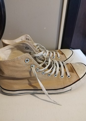 Converse Chuck Taylor All Star Bej  Spor Ayakkabı - Görsel 6