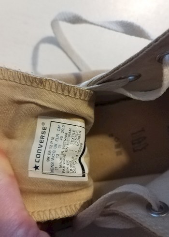 Converse Chuck Taylor All Star Bej  Spor Ayakkabı - Görsel 4