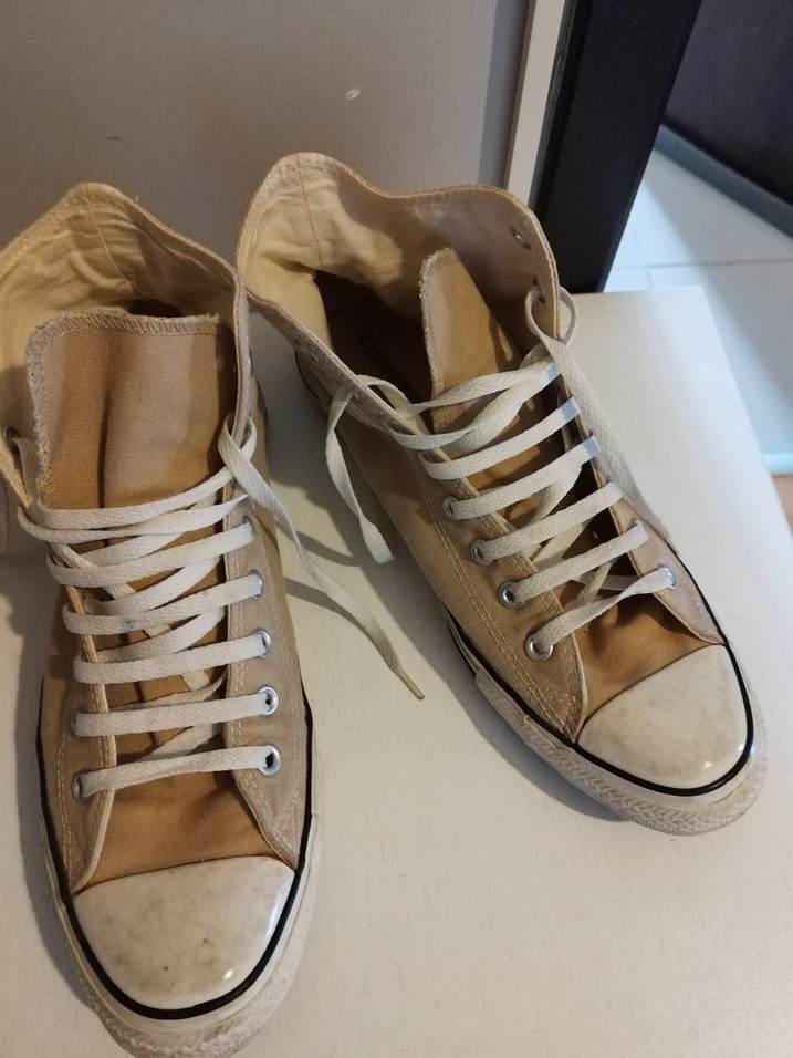 Converse Chuck Taylor All Star Bej  Spor Ayakkabı - Görsel 5