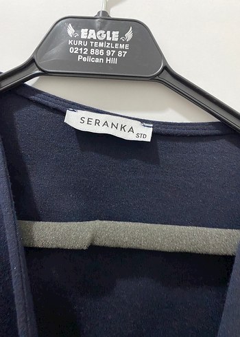 Lacivert Midi Kadın Ceket - Görsel 4