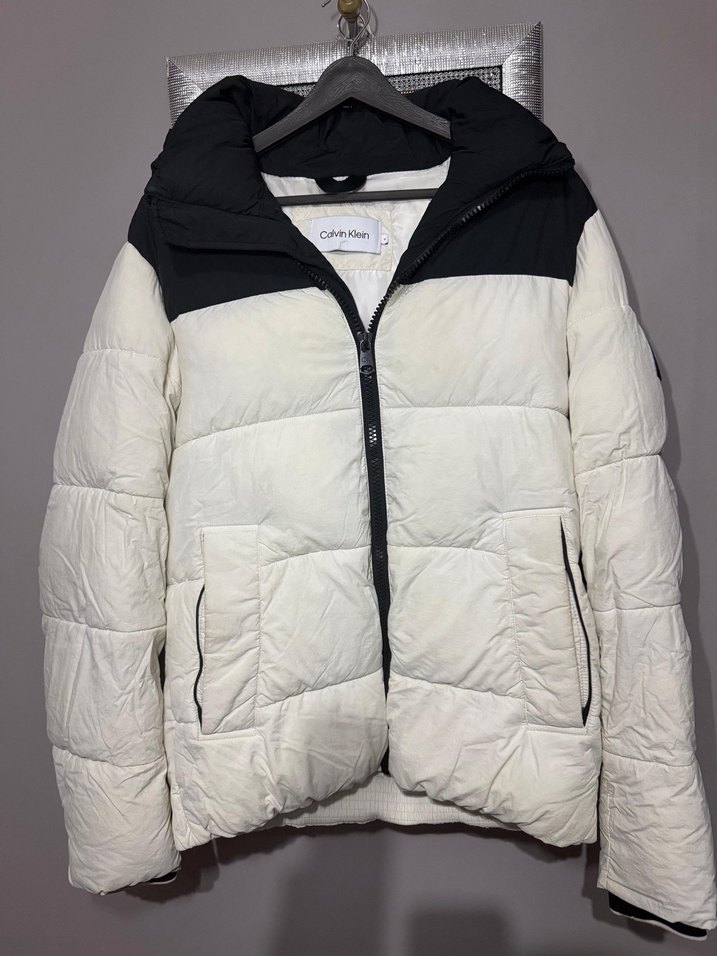 Calvin Klein Erkek Beyaz Mont - Görsel 2