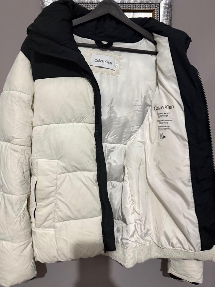 Calvin Klein Erkek Beyaz Mont - Görsel 3