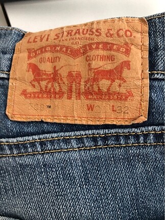 29 Beden Levis kot erkek