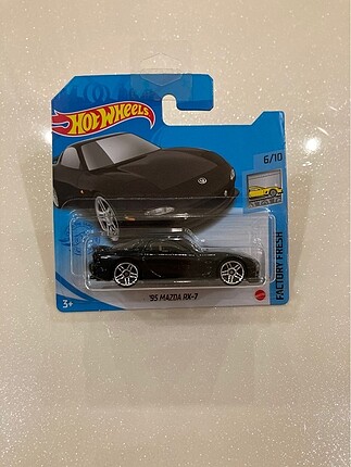 Hot wheels 1995 Mazda RX7 efsane siyah