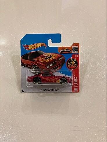 Hot wheels 1977 Pontiac Firebird kırmızı