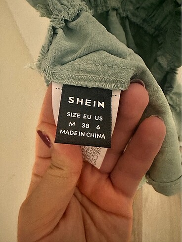 m Beden Shein bluz