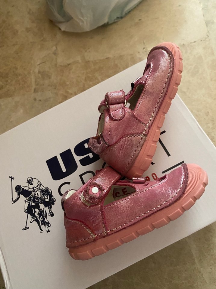 Kız Bebek Pembe İlk Adım Ayakkabısı - Görsel 2