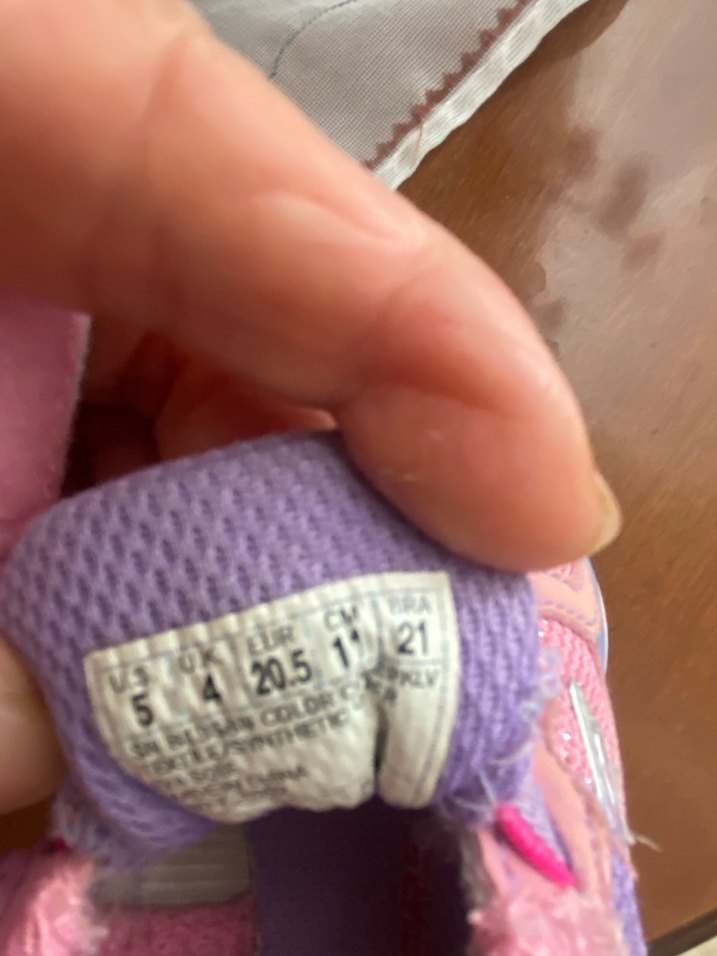 Kız Çocuk Pembe Spor Ayakkabı Velcro - Görsel 3