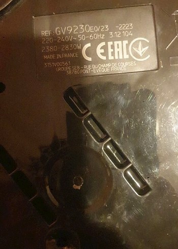 Tefal Pro Express Protect  GV9230 Model Bordo Profesyonel Ütü - Görsel 5