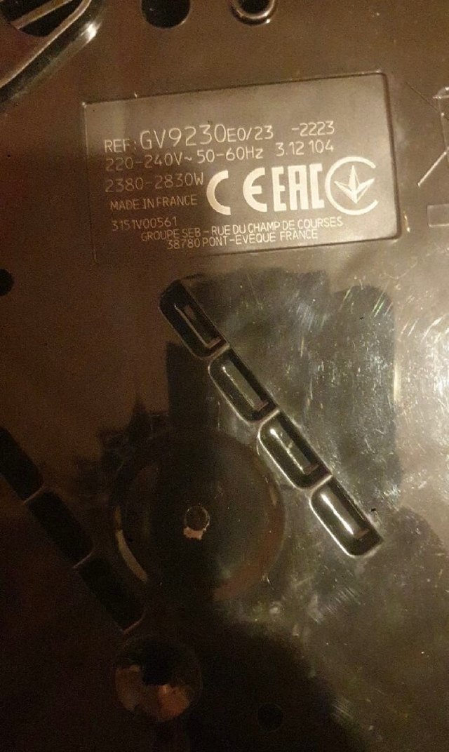 Tefal Pro Express Protect  GV9230 Model Bordo Profesyonel Ütü - Görsel 5