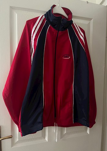 Adidas Retro Siklikta Kirmizi Lacivert Spor Ceket Takim