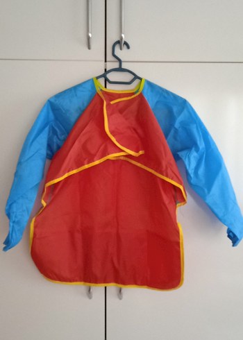 Renkli Baskılı Boyama Önlüğü - Görsel 2