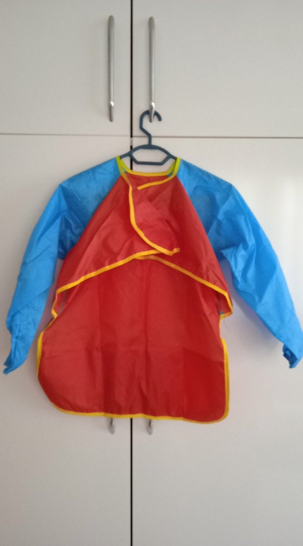 Renkli Baskılı Boyama Önlüğü - Görsel 2