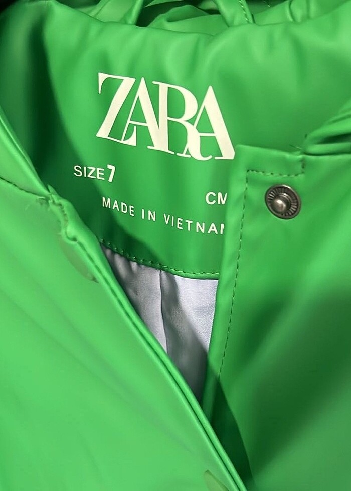 Zara yağmurluk - Görsel 2