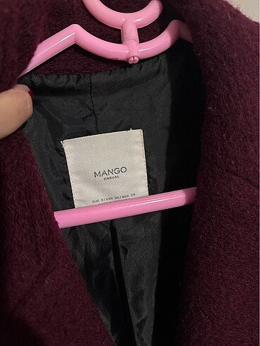 s Beden bordo Renk Mango kaban