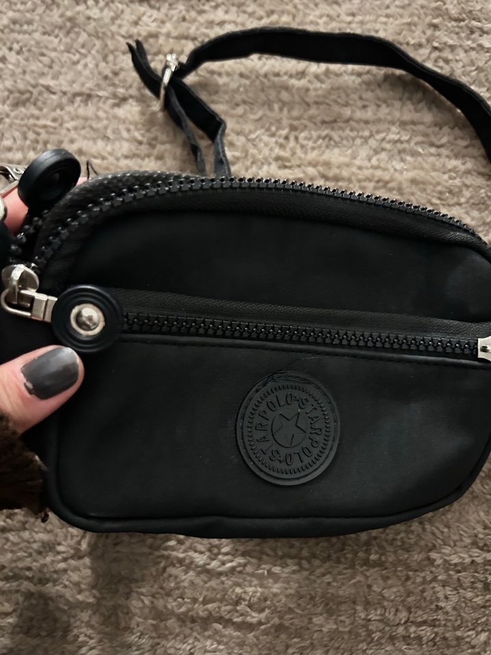 Siyah Minimalist Kadın Çapraz Çanta  - Görsel 2