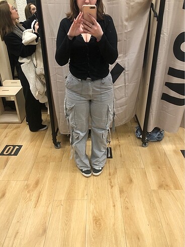 Bershka multicargo pantolon