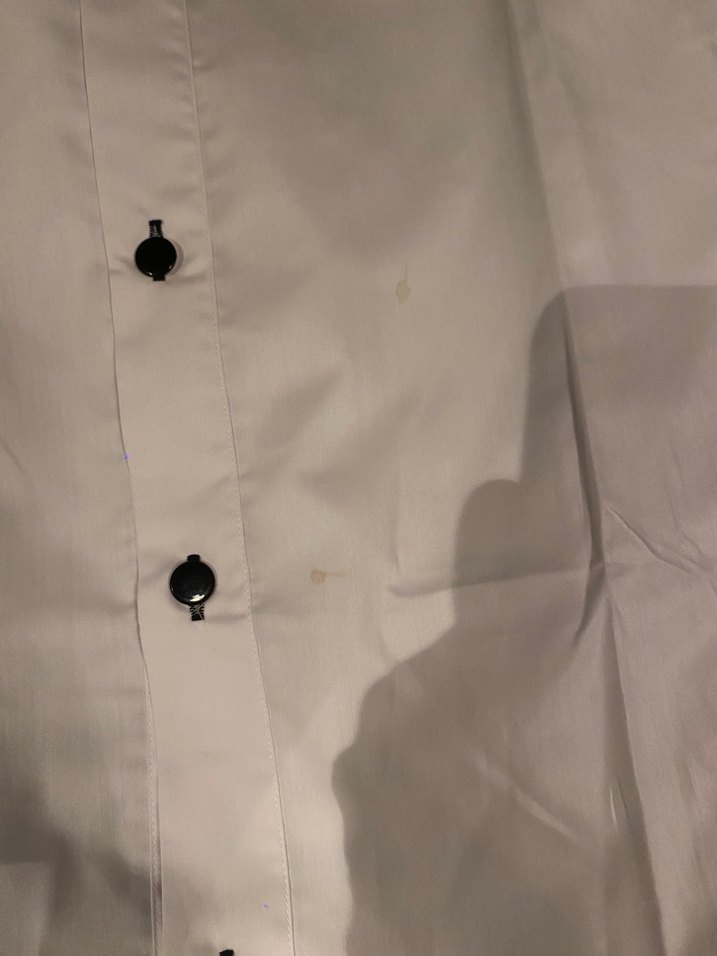 ERKEK ATA YAKA BEYAZ GÖMLEK -  KLASİK KOL DÜĞMELİ SMOKİN GÖMLEĞİ - Görsel 5