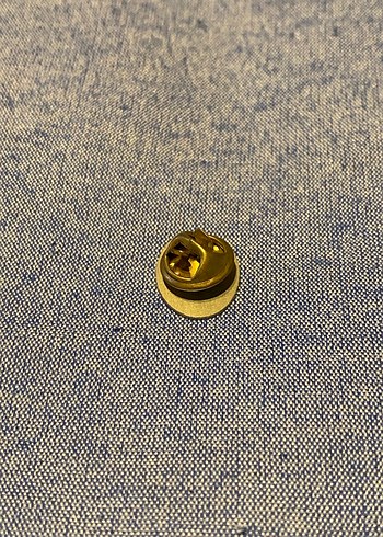 KOLEKSİYONLUK İŞÇİ PARTİSİ ROZETİ - KIRMIZI YILDIZLI ROZET - Görsel 2