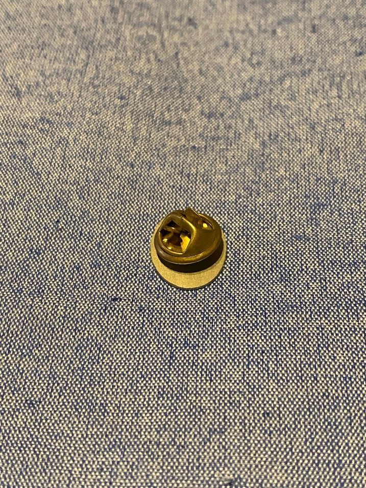 KOLEKSİYONLUK İŞÇİ PARTİSİ ROZETİ - KIRMIZI YILDIZLI ROZET - Görsel 2