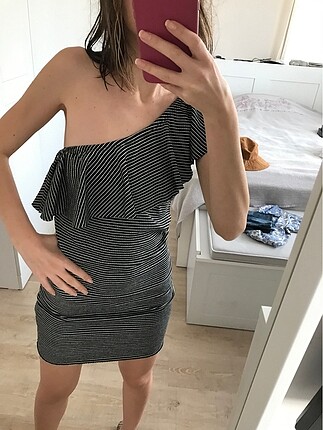 Çizgili elbise