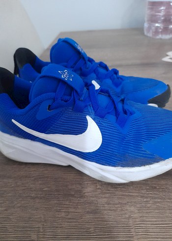 Nike Mavi Basketbol Ayakkabısı Velcro Detaylı