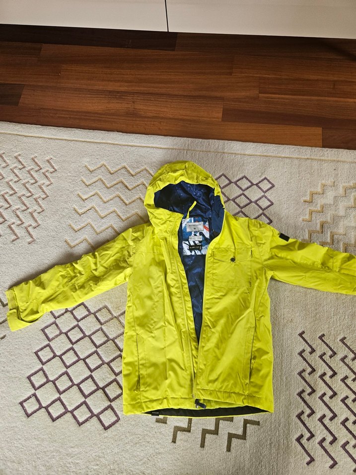 Quiksilver Erkek Sarı Fermuarlı Mont - Görsel 3